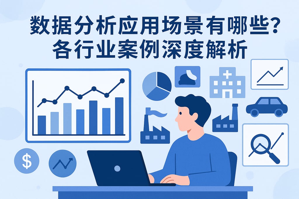 数据分析应用场景有哪些？各行业案例深度解析