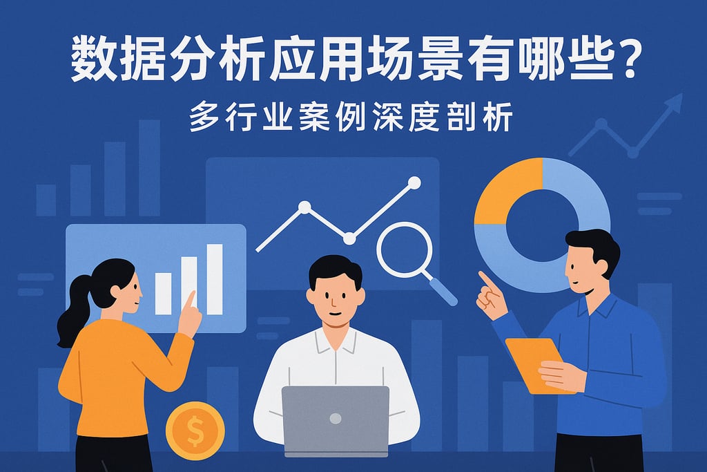 数据分析应用场景有哪些？多行业案例深度剖析