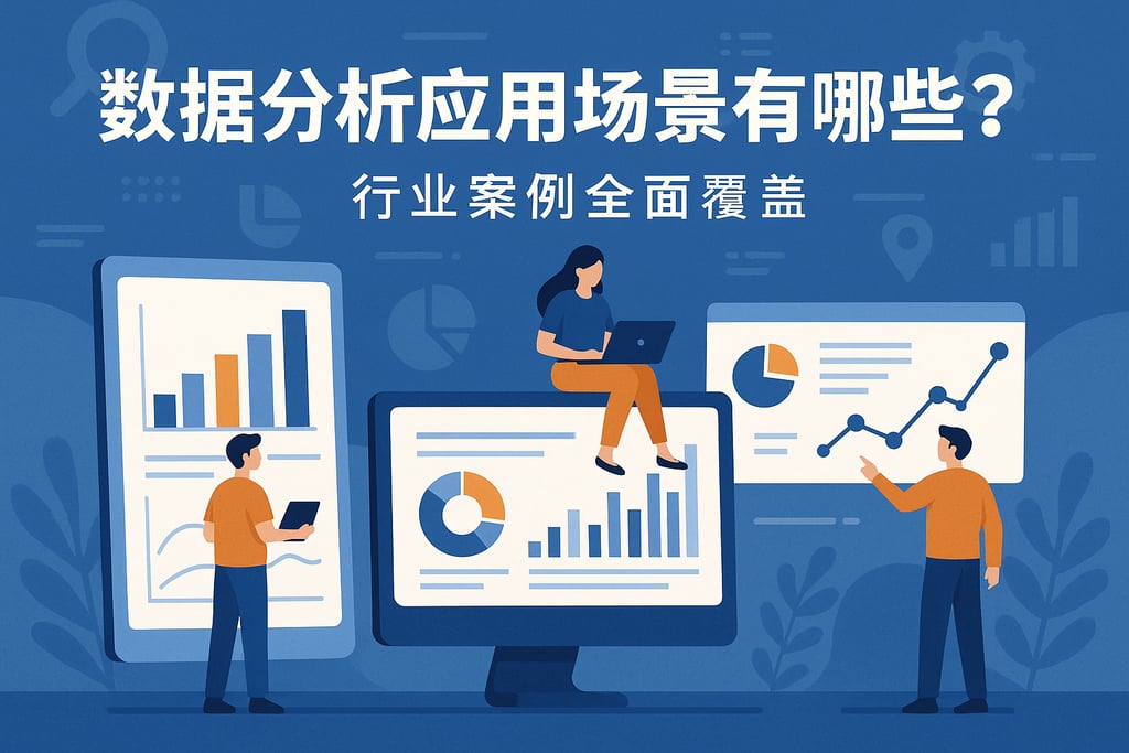 数据分析应用场景有哪些？行业案例全面覆盖