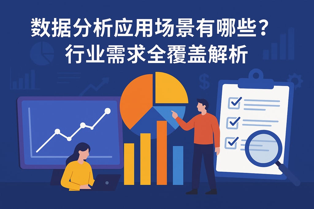 数据分析应用场景有哪些？行业需求全覆盖解析