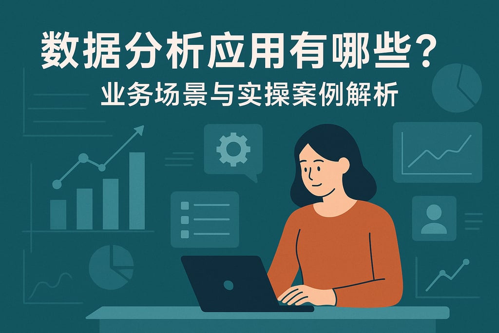 数据分析应用有哪些？业务场景与实操案例解析