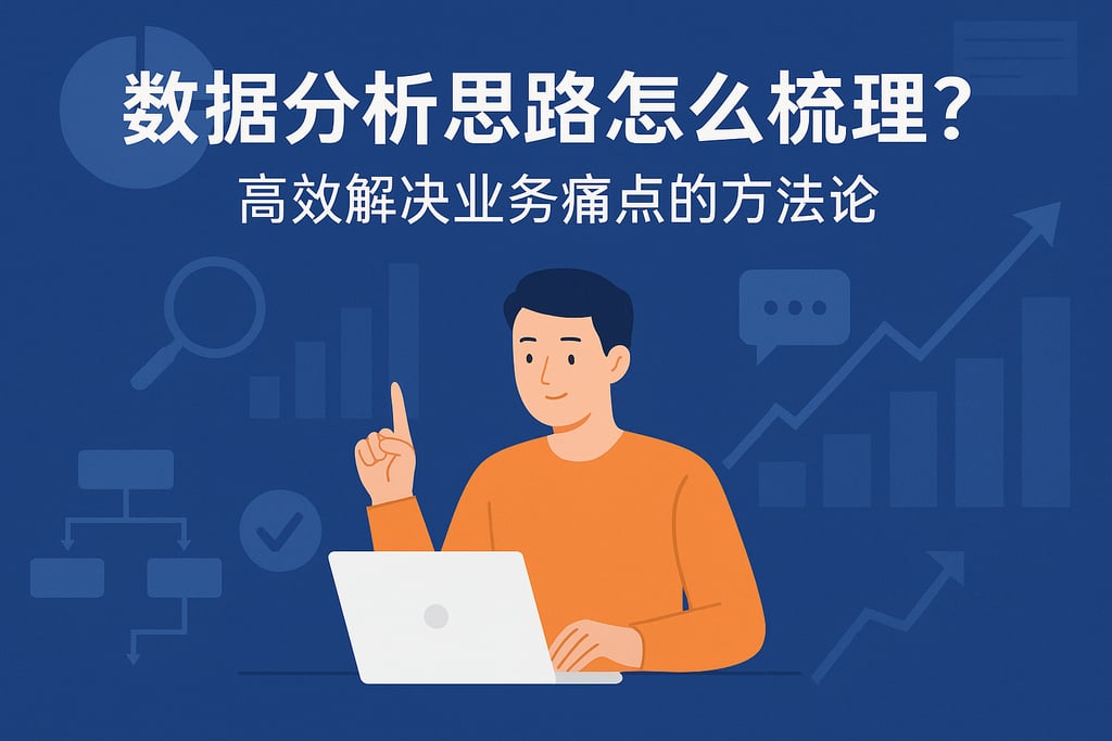 数据分析思路怎么梳理？高效解决业务痛点的方法论