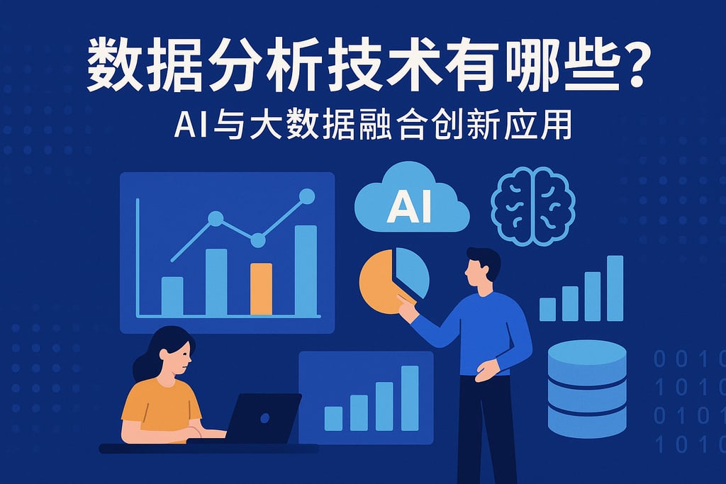数据分析技术有哪些？AI与大数据融合创新应用