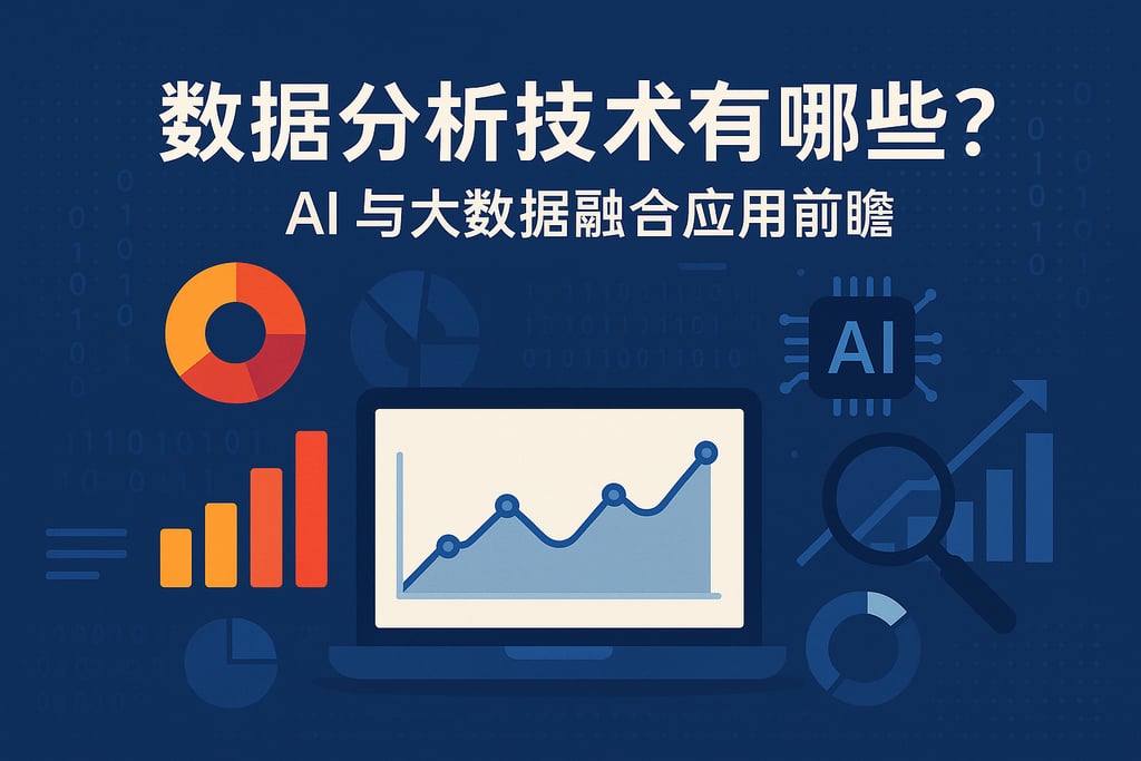 数据分析技术有哪些？AI与大数据融合应用前瞻