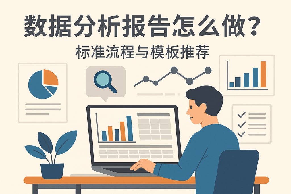 数据分析报告怎么做？标准流程与模板推荐
