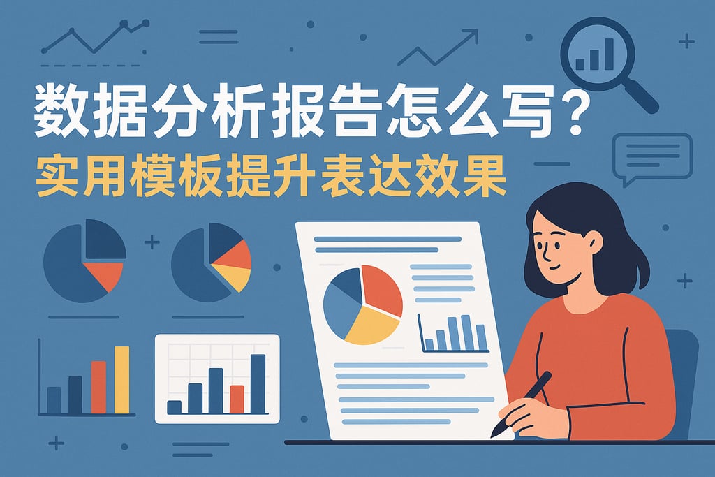 数据分析报告怎么写？实用模板提升表达效果