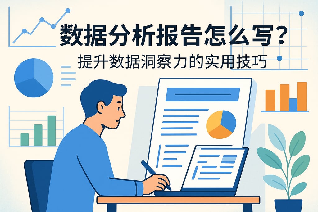 数据分析报告怎么写？提升数据洞察力的实用技巧