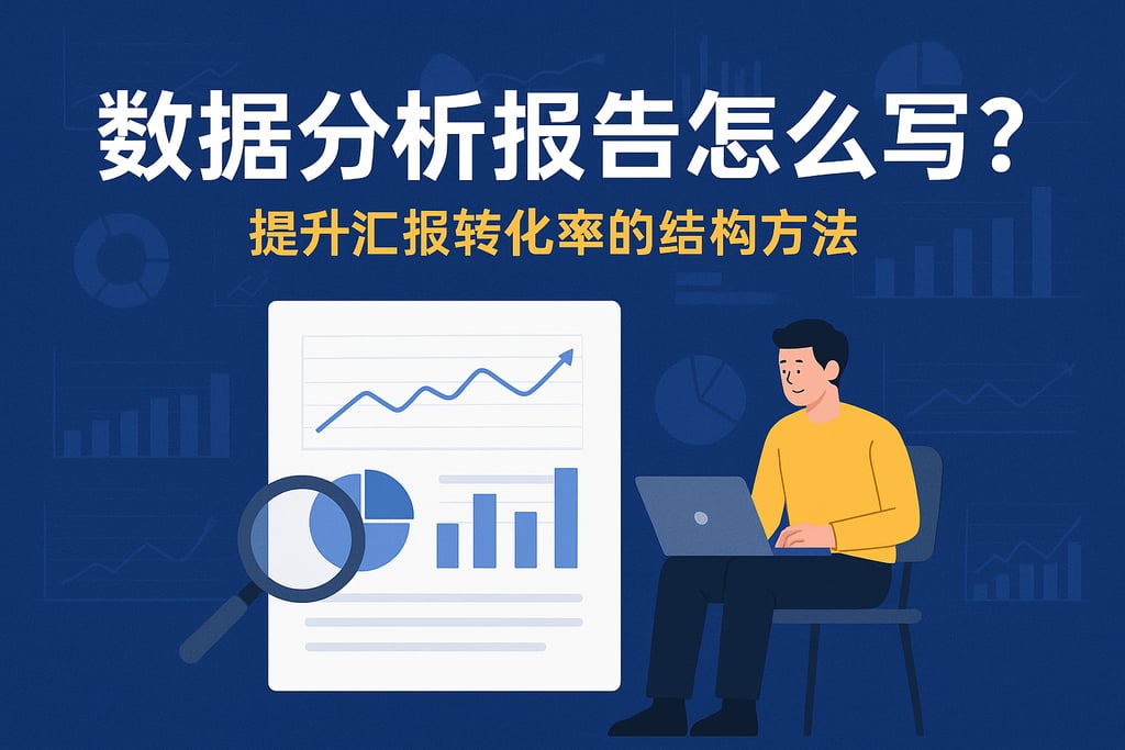 数据分析报告怎么写？提升汇报转化率的结构方法