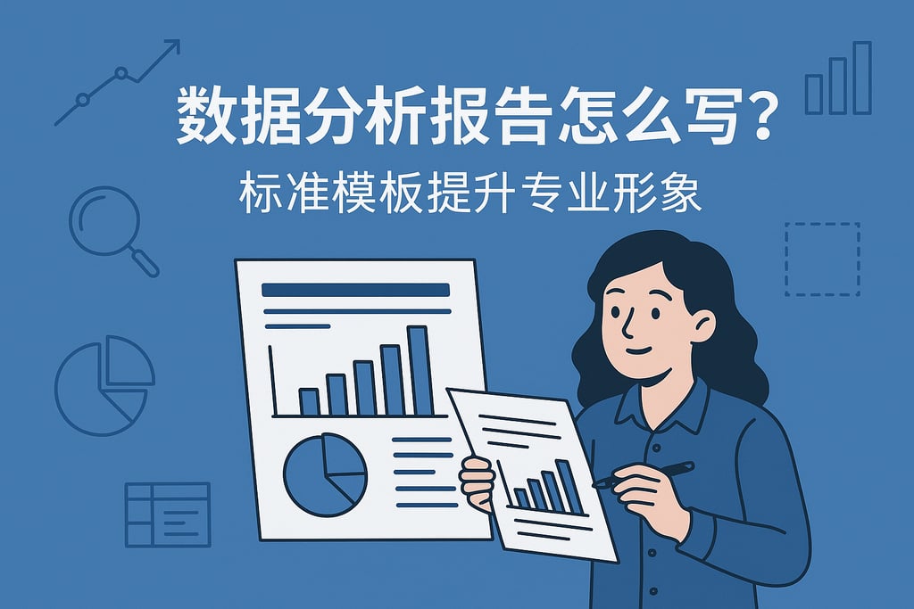 数据分析报告怎么写？标准模板提升专业形象