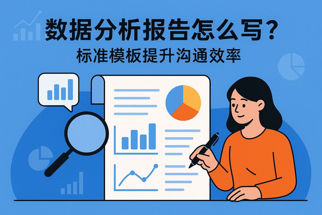 数据分析报告怎么写？标准模板提升沟通效率