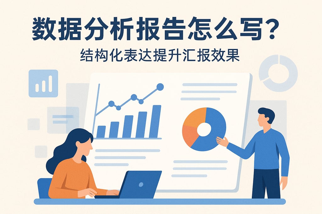 数据分析报告怎么写？结构化表达提升汇报效果