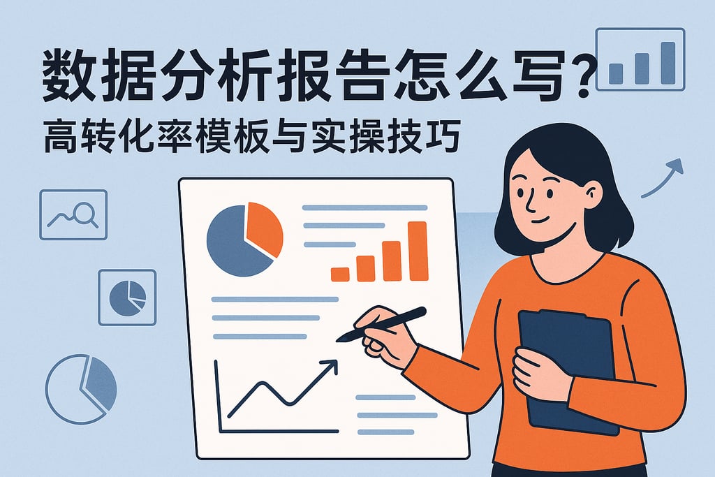 数据分析报告怎么写？高转化率模板与实操技巧