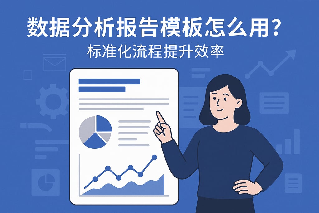 数据分析报告模板怎么用？标准化流程提升效率