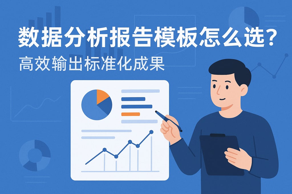 数据分析报告模板怎么选？高效输出标准化成果