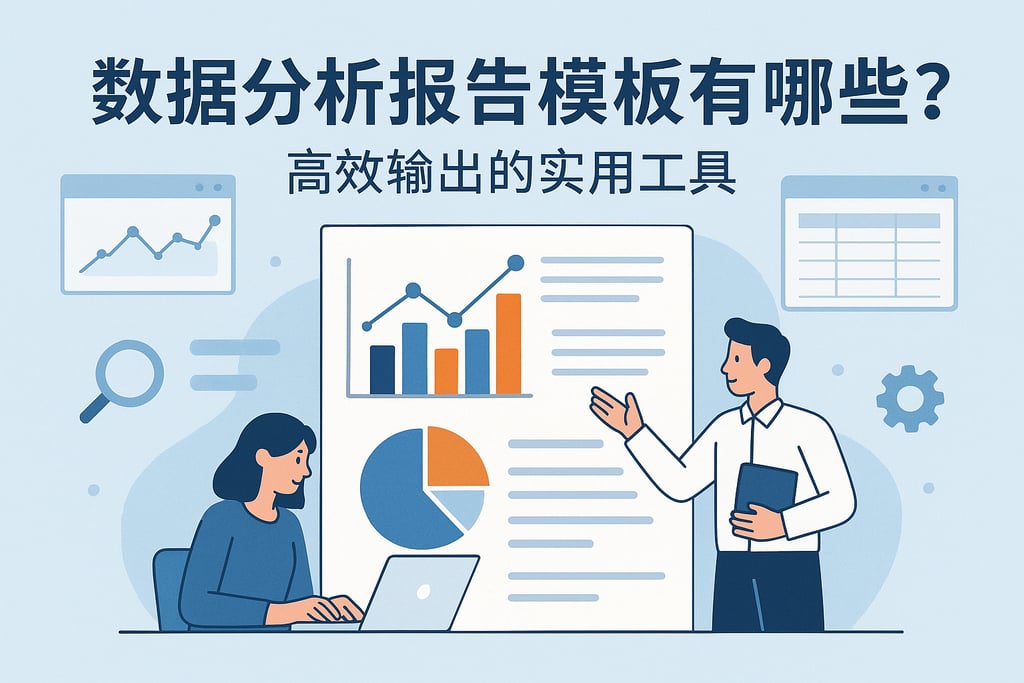 数据分析报告模板有哪些？高效输出的实用工具