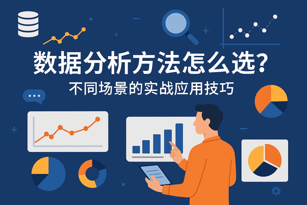 数据分析方法怎么选？不同场景的实战应用技巧