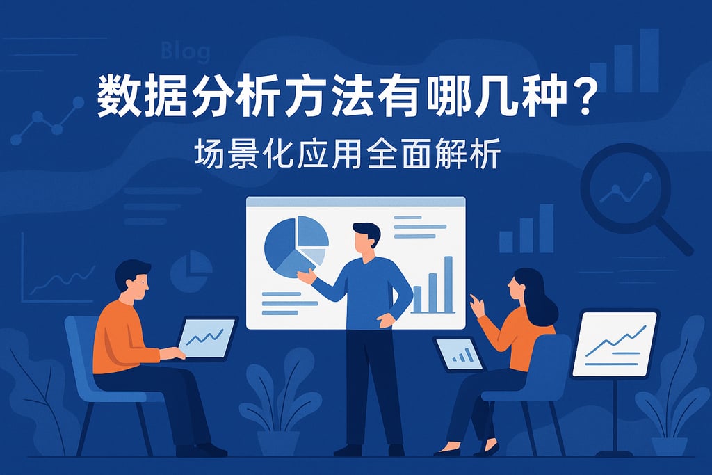 数据分析方法有哪几种？场景化应用全面解析