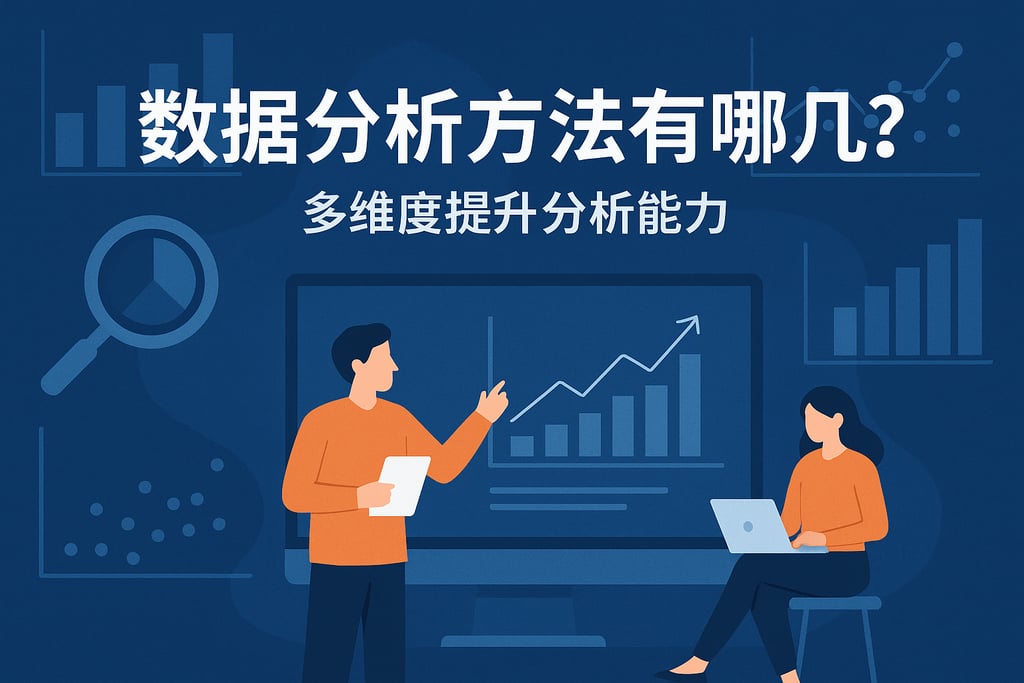 数据分析方法有哪几种？多维度提升分析能力