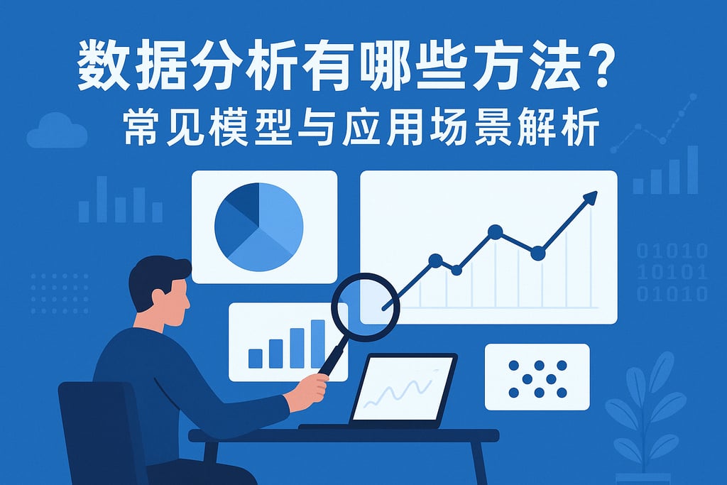 数据分析有哪些方法？常见模型与应用场景解析