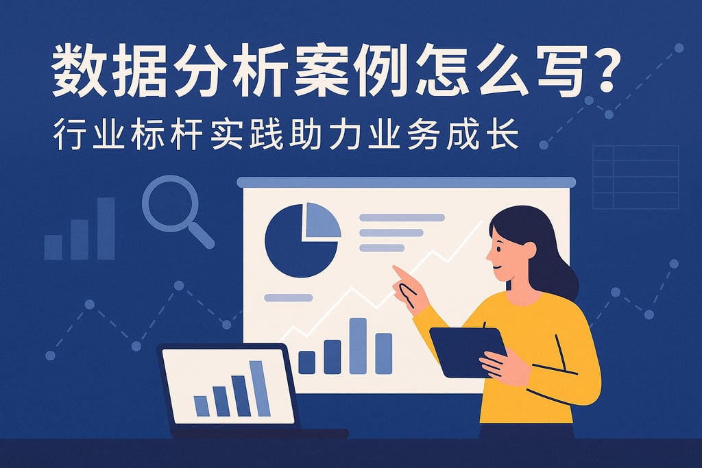 数据分析案例怎么写？行业标杆实践助力业务成长