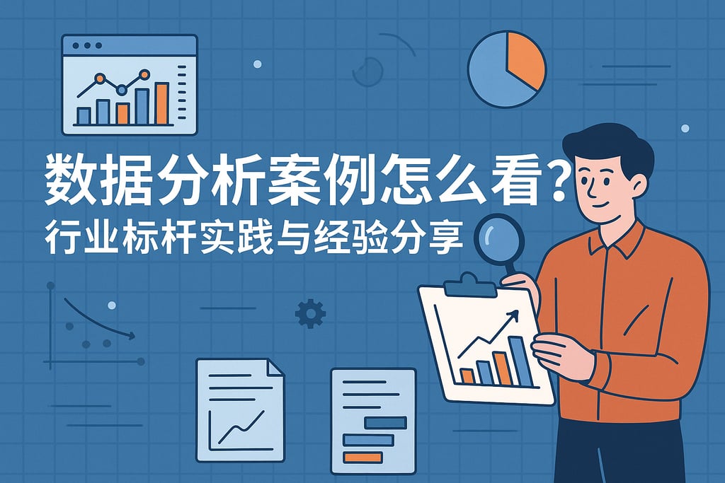 数据分析案例怎么看？行业标杆实践与经验分享