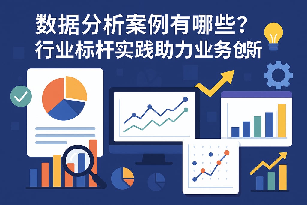 数据分析案例有哪些？行业标杆实践助力业务创新