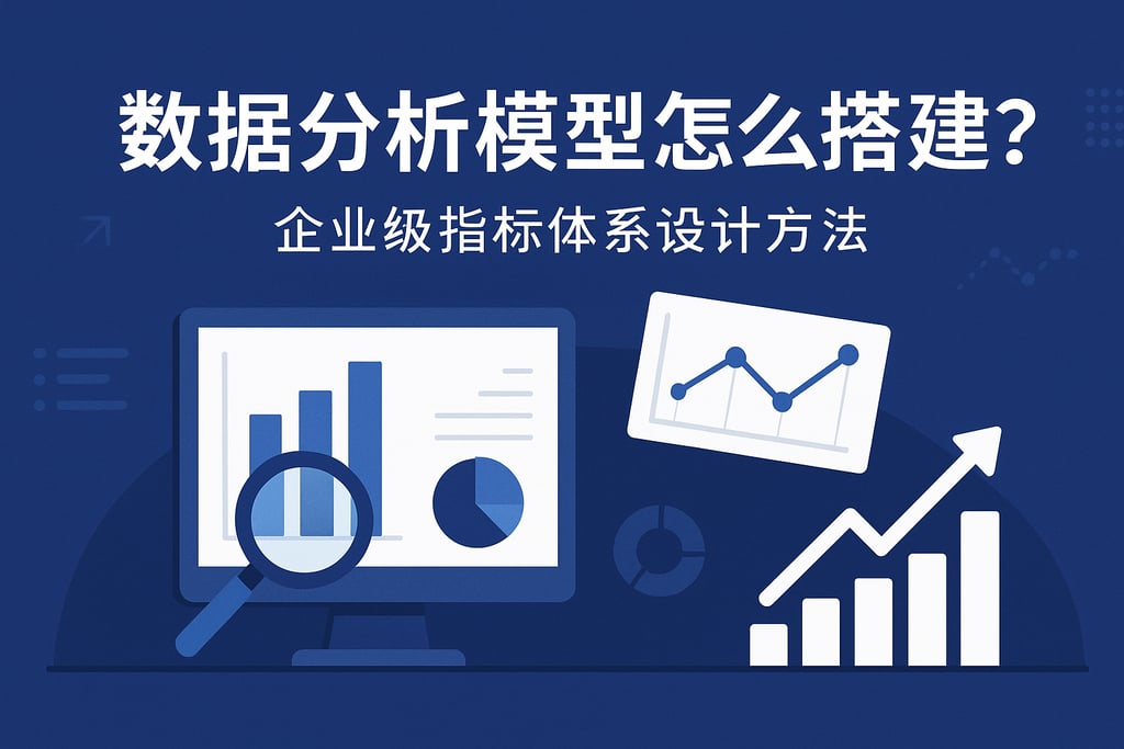 数据分析模型怎么搭建？企业级指标体系设计方法