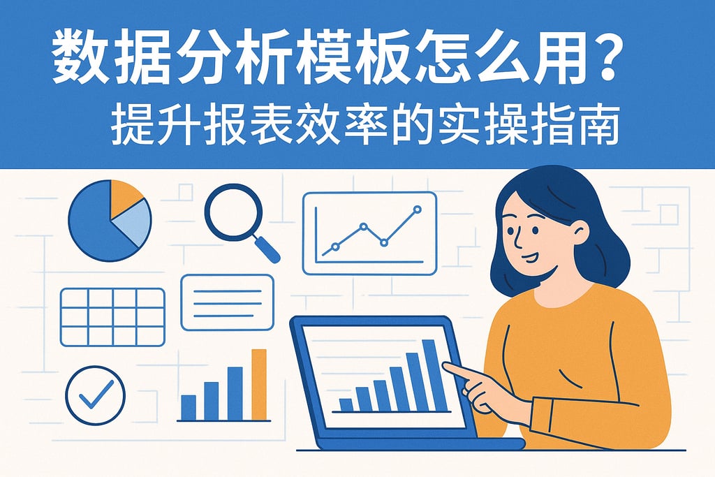 数据分析模板怎么用？提升报表效率的实操指南