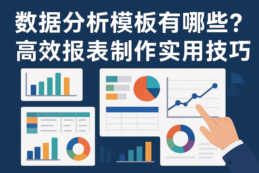 数据分析模板有哪些？高效报表制作实用技巧