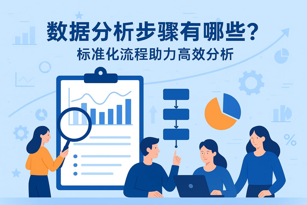 数据分析步骤有哪些？标准化流程助力高效分析