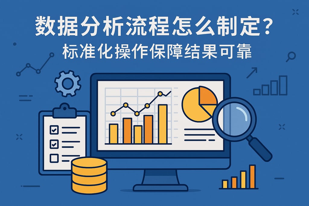 数据分析流程怎么制定？标准化操作保障结果可靠