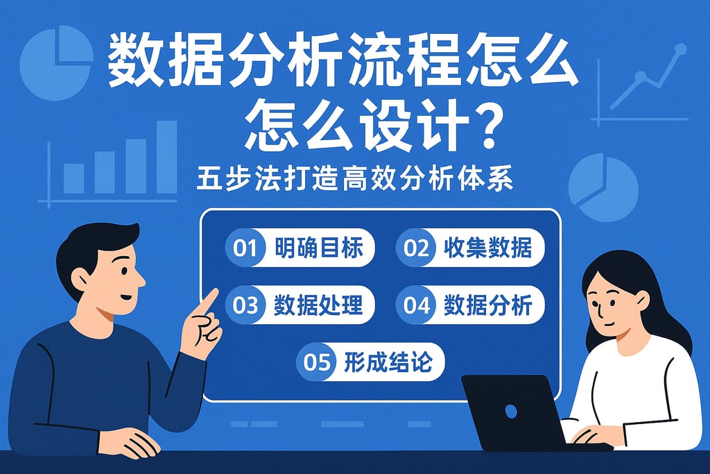 数据分析流程怎么设计？五步法打造高效分析体系