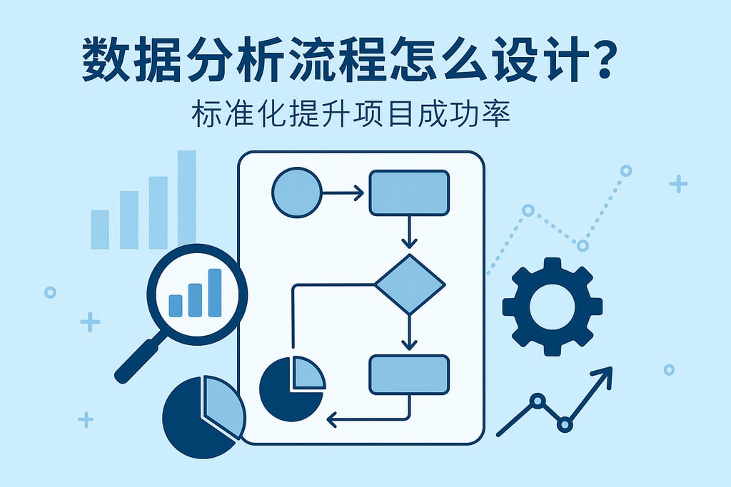 数据分析流程怎么设计？标准化提升项目成功率