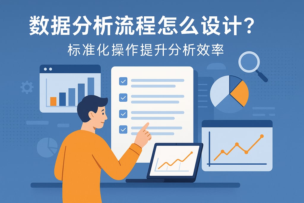 数据分析流程怎么设计？标准化操作提升分析效率