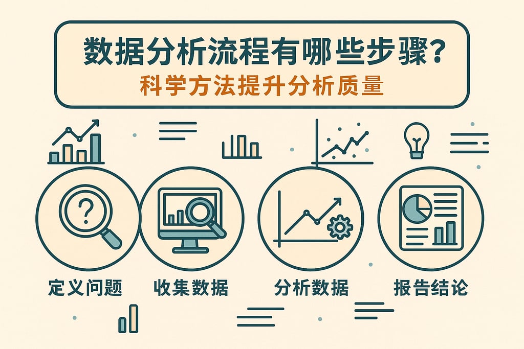 数据分析流程有哪些步骤？科学方法提升分析质量