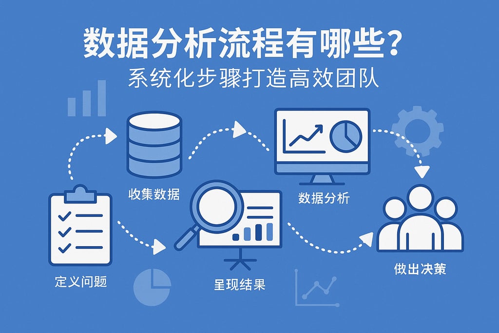 数据分析流程有哪些？系统化步骤打造高效团队