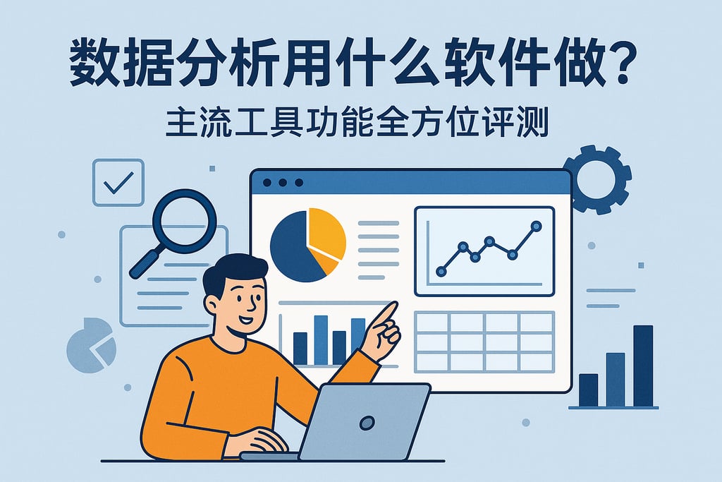 数据分析用什么软件做？主流工具功能全方位评测