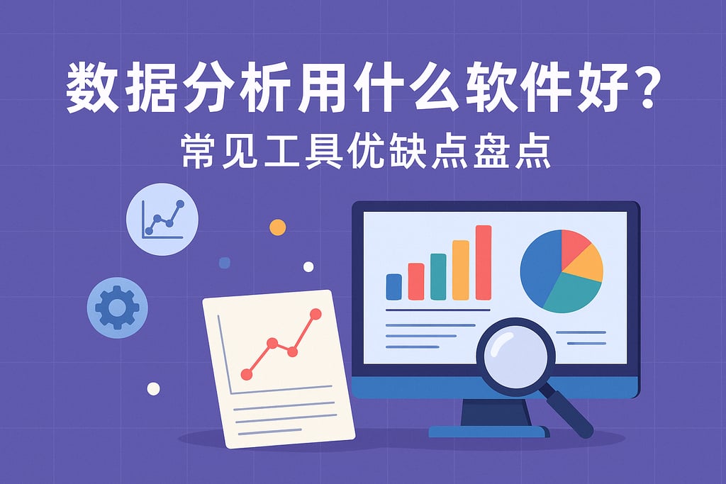 数据分析用什么软件好？常见工具优缺点盘点