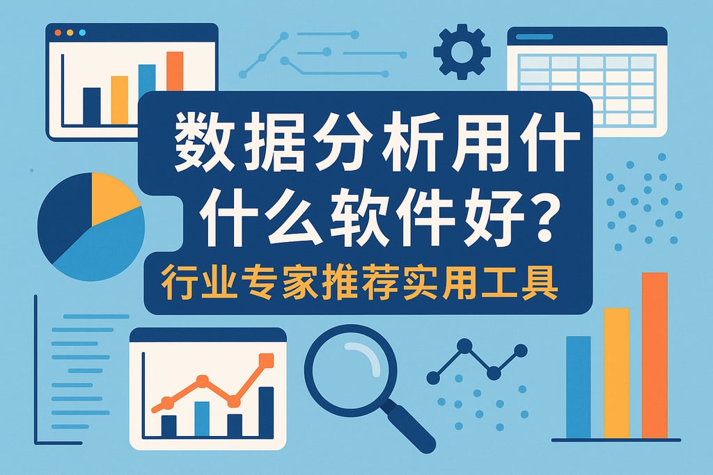 数据分析用什么软件好？行业专家推荐实用工具