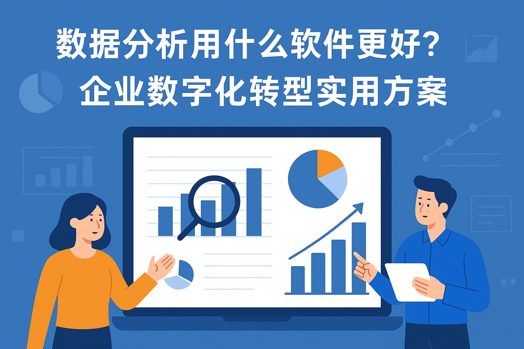数据分析用什么软件更好？企业数字化转型实用方案