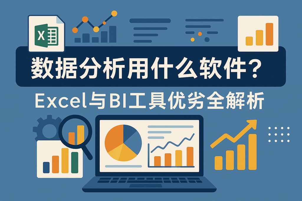 数据分析用什么软件？Excel与BI工具优劣全解析