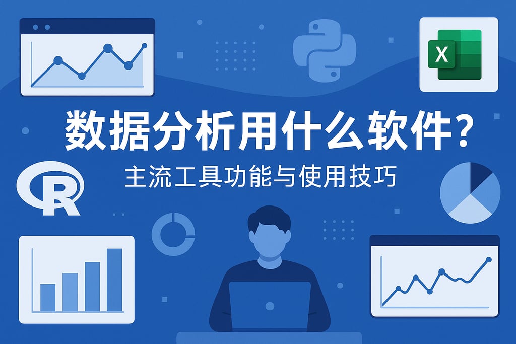 数据分析用什么软件？主流工具功能与使用技巧
