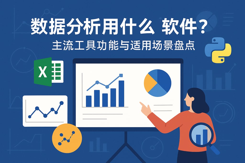数据分析用什么软件？主流工具功能与适用场景盘点