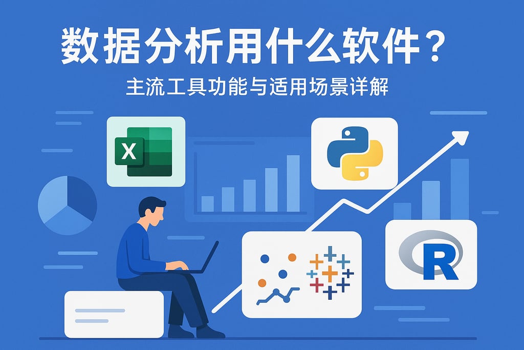 数据分析用什么软件？主流工具功能与适用场景详解