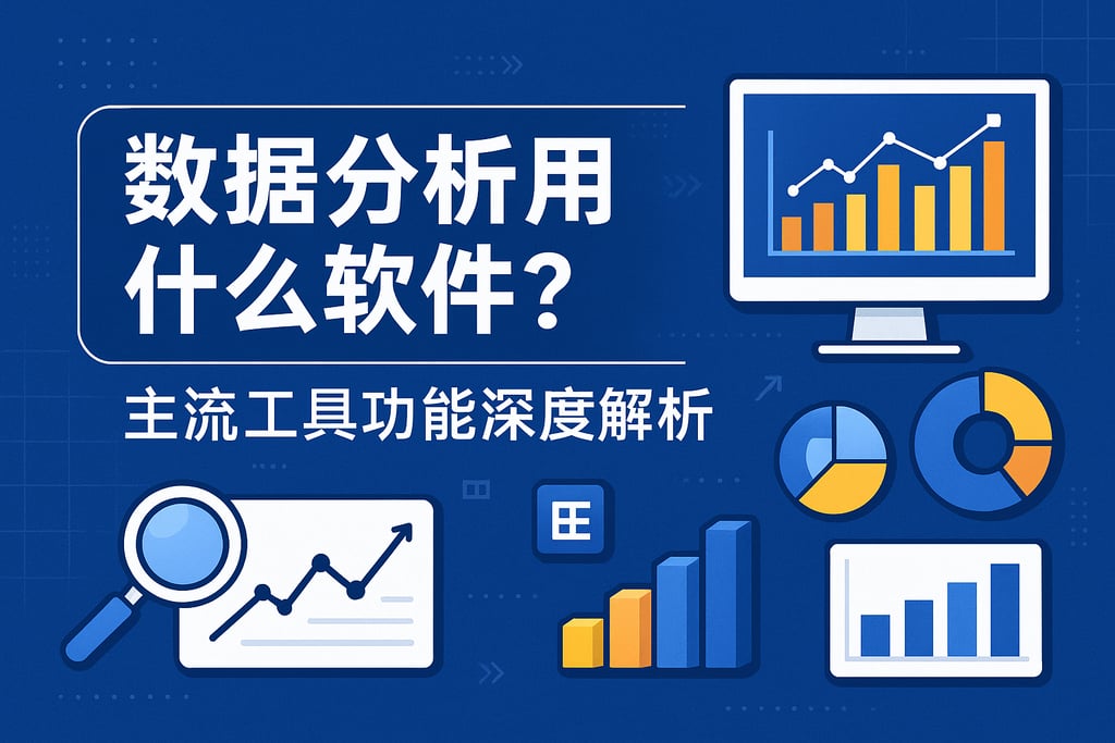 数据分析用什么软件？主流工具功能深度解析