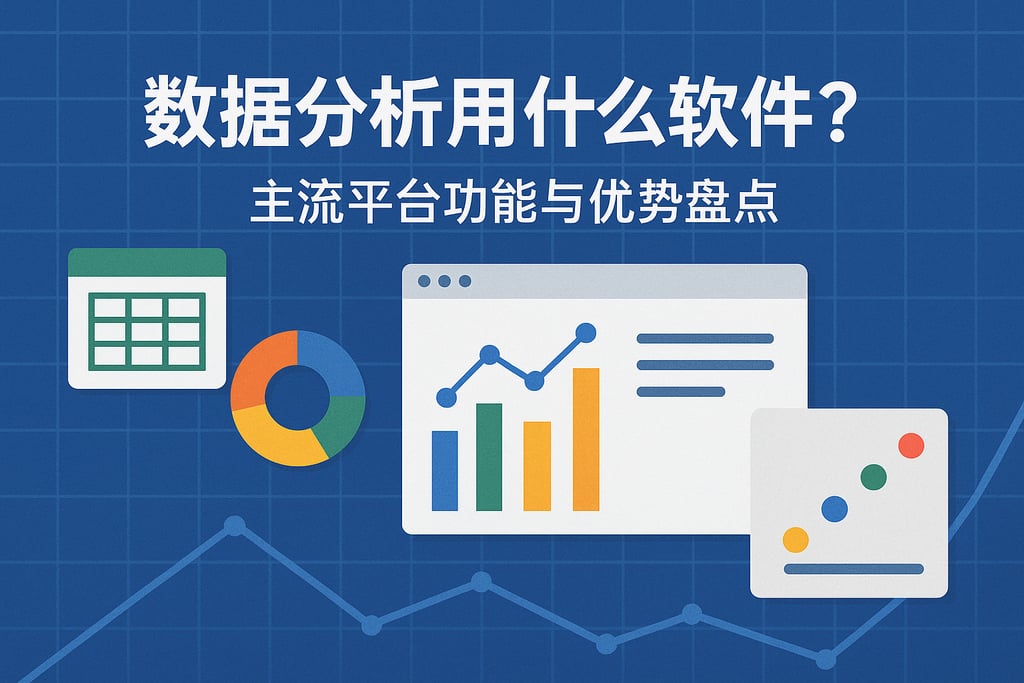 数据分析用什么软件？主流平台功能与优势盘点