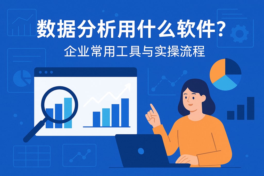 数据分析用什么软件？企业常用工具与实操流程
