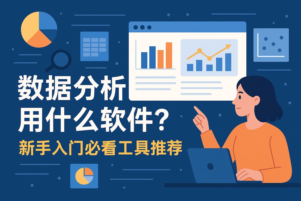 数据分析用什么软件？新手入门必看工具推荐