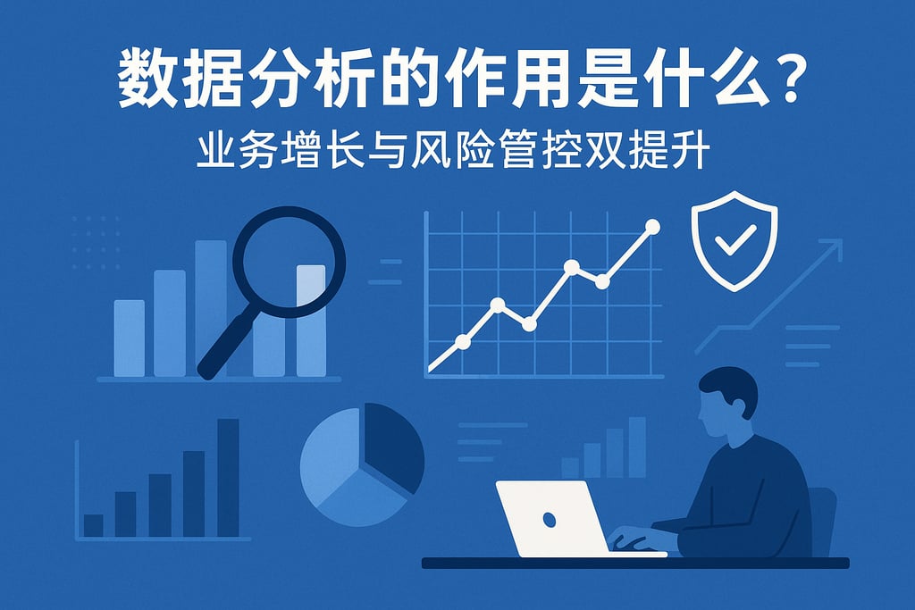 数据分析的作用是什么？业务增长与风险管控双提升