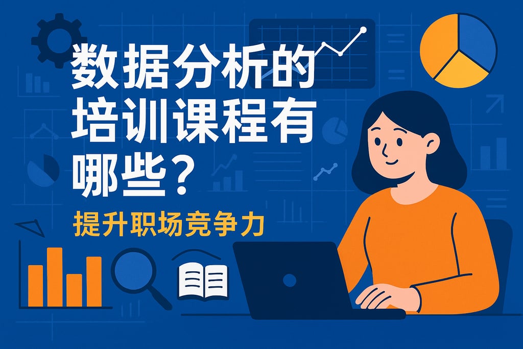 数据分析的培训课程有哪些？提升职场竞争力